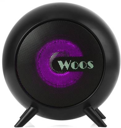 WOOS Best Buy Wireless Audio Home Portable Subwoofer With LED 10 W Bluetooth Speaker