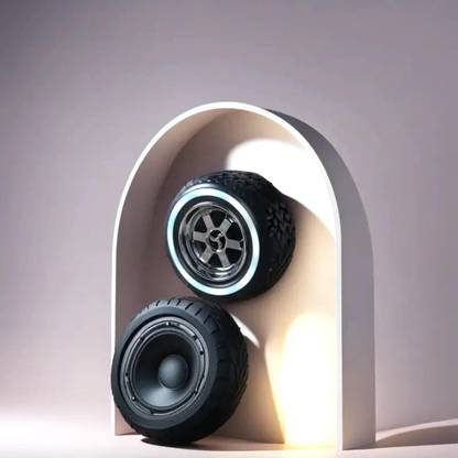 ROAR AV-144 Tyre Speaker Compact High Power Wireless Bluetooth Audio Party 16 W Bluetooth Speaker