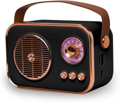 Monrix Bluetooth Wireless Speaker |10W RMS |USB/AUX Input | Hands-Free Calling (RM-363) 7 W Bluetooth Speaker