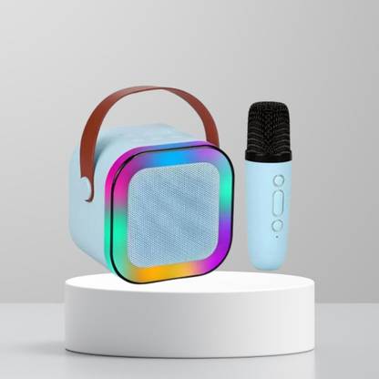 SACRO K12 Bluetooth Speaker with wireless Karaoke Mic, Voice Effects BT5.1/TF CardS209 10 W Bluetooth Speaker