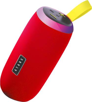 ATARC AT-629 Drum H i-fi Stereo Sound Surround Upto 08 Hours Playback, with RGB Light 10 W Bluetooth Speaker