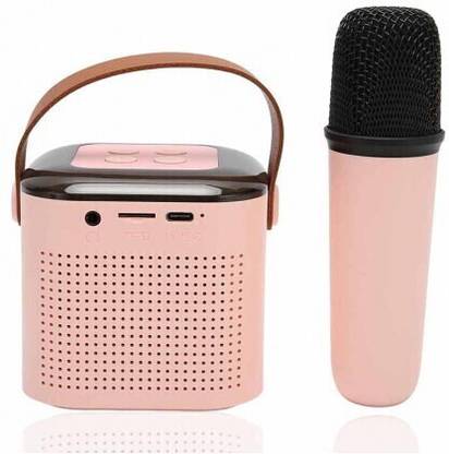 VEKIN VXZC-ASG Karaoke bluetooth Speaker Wireless Mic, Dynamic RGB Lights 10 W Bluetooth Speaker