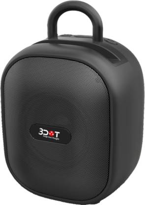 3dot BLIPP 12W Compact Party Speaker, 8Hrs Playtime, BT 5.3, FM, TF/USB, TWS 12 W Bluetooth Speaker