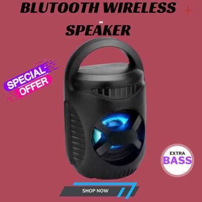 Clairbell Bluetooth Speaker 10W Portable Outdoor Speaker With HD Sound And RGB LghtD338 10 W Bluetooth Speaker
