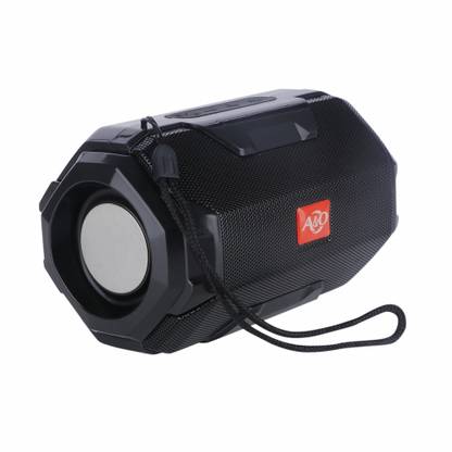 A&O AO-106 (PORTABLE BLUETOOTH SPEAKER) Dynamic Thunder Sound with High Bass, Built-In Torch & Mobile Stand 5 W Bluetooth Speaker