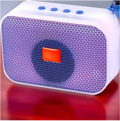 GDS Wireless Bluetooth Speaker with Multi-Color and Pattern LED Light Show 5 W Bluetooth Speaker