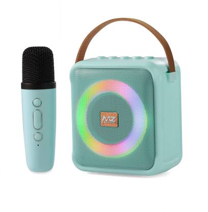 MZ (PORTABLE KARAOKE SPEAKER) Dynamic Sound with Wireless Mic 2400mAh Battery 20 W Bluetooth Speaker