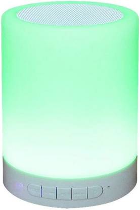 RGMS Night Light with Bluetooth Speaker Portable Wireless TF Card Bluetooth Speaker Touch Control Color LED Bedside Table Lamp 3 W Bluetooth Speaker