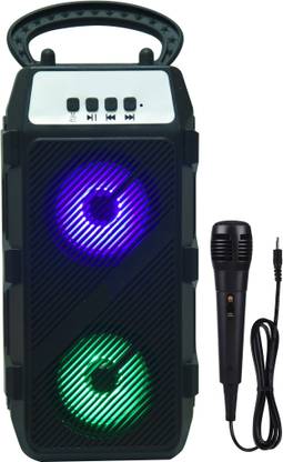 KSD Best Quality Bluetooth Party Speaker Karaoke System Outdoor Trolley Speaker 20 W Bluetooth Speaker