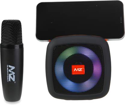 MZ S660 BLUETOOTH PORTABLE SPEAKER Dynamic Thunder Sound Wireless Mic RGB Light 5 W Bluetooth Speaker
