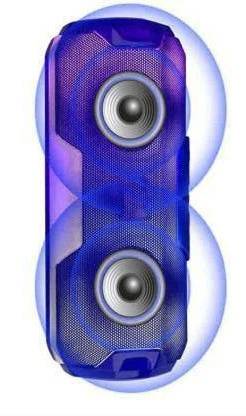 CIHLEX Best Buy A006 100% Thunder Sound Blast Bass Double Horn In Built DJ Color Changing Light Portable Wire/Wireless Speaker Best Buy Powerful Stereo sound blast with ultra deep 3d bass New arrival waterproof/splashproof mini thunder sound Wireless Bluetooth Speaker for car/laptop/home audio & gaming With usb/fm/tf card & line in aux supported 3 10 W Bluetooth Speaker