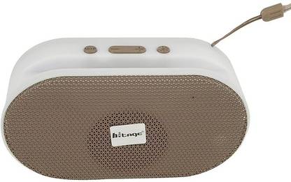 Hitage BT-5.0 Crystal Series Wireless Bluetooth Speaker with Super Sound Quality Bass 5 W Bluetooth Speaker