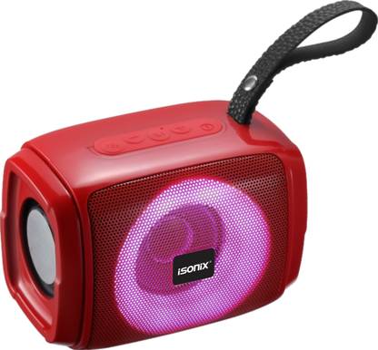 Isonix Wireless Portable Bluetooth Speaker With RGB Lights & Clear Sound Quality 10 W Bluetooth Speaker