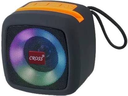 CROSS CR ST_80 BK Portable Bluetooth Speaker - Dynamic Sound, Built-in Disco Light 5 W Bluetooth Speaker