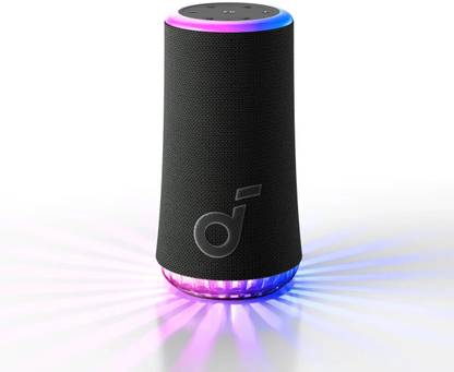 साउंडकोर बाय ऐंकर Glow 360Sound, 30Watts, 18Hrs, IP67, Light Show, Connect over 100 speakers 30 W ब्लूटूथ
