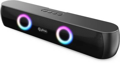 PTron Fusion Beam with 16W Pristine Sound, RGB Lights, 6hrs Playtime, TWS Feature 16 W Bluetooth Soundbar
