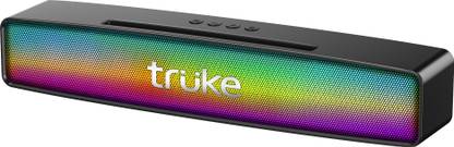 truke ThunderBar with 6hrs Playtime, Dual 52mm Driver, RGB LEDs,Portable 16 W Bluetooth Speaker