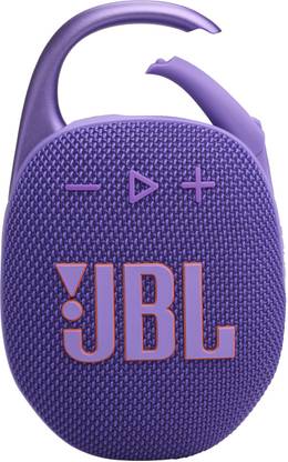 JBL Clip 5 with 12hrs of Playtime,Pro Sound, Integrated Carabiner,Dust & Waterproof 7 W Bluetooth Speaker