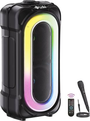 U&i Boom Box Series Bluetooth Speaker with 6Hrs Battery Backup and RGB Lights 40 W Bluetooth Tower Speaker