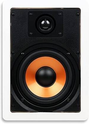 Micca M-6s 6.5 Inch 2-Way In-Wall Speakers With Pivoting 1 Silk Dome Tweeter 80 W PA Speaker