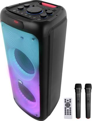 ZEBRONICS 700 & Recording Function, TWS, Wireless Mic, RGB Lights, 100 W Bluetooth Party Speaker