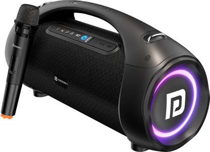Portronics Dash 12 with Mic, Multicolor LED Light 60 W Bluetooth Party Speaker