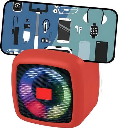 COREGENIX LM-208 5W Bluetooth Speaker, Long Playtime with USB, SD Card, AUX, FM, Call 5 W Bluetooth Party Speaker