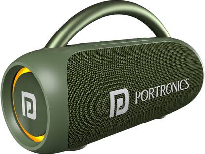 Portronics Radiant Wireless Portable With In-Built Mic,6Hrs Playtime 30 W Bluetooth Party Speaker