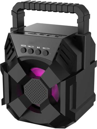 RECTITUDE WS01 MULTIMEDIA HEAVY BASS PORTABLE SPEAKER USB/FM/TF CARD AUX SUPPORTED 5 W Bluetooth Party Speaker