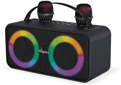 FINGERS 2Mic-Karaoke 24 W Bluetooth Party Speaker