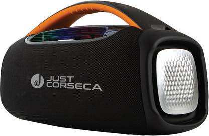 JUST CORSECA SUPERBOOM 200W Bluetooth Portable Speaker |Wireless Microphone |15000mAh Battery 200 W Bluetooth Party Speaker