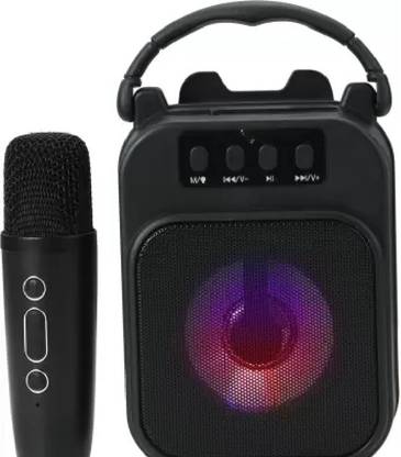PICSTAR Wireless MIC with voice changer/USB 6 W Bluetooth Party Speaker