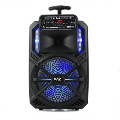MZ M308 (PORTABLE SPEAKER) Dynamic Thunder Sound with wireless Mic trolley 10 W Bluetooth Party Speaker