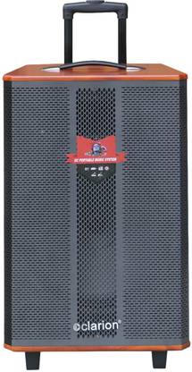 CLARION JM-SAGA 15 Trolley Wooden Cabinet 60 W Bluetooth Party Speaker