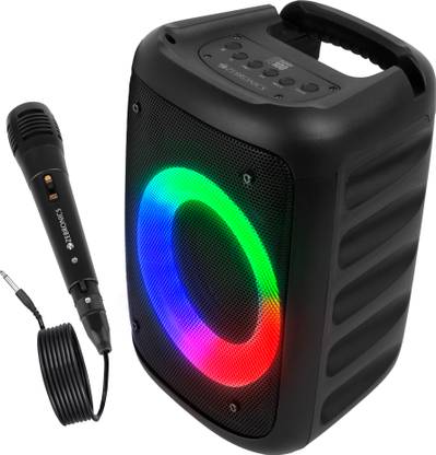 ZEBRONICS Buddy 100 (PSPK 8), BT v5.0, 5H Backup, AUX, USB, Micro SD, 15 W Bluetooth Party Speaker