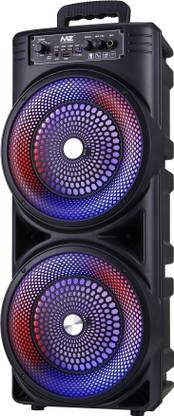 MZ M306 (PORTABLE KARAOKE SPEAKER) Dynamic Thunder Sound 3600mAh Battery with 2XMic 20 W Bluetooth Party Speaker