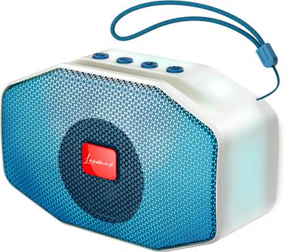Landmark Hexa Portable Wireless Speaker with Phone Stand,RGB Lights, 4Hrs Battery Backup, 5 W Bluetooth Party Speaker