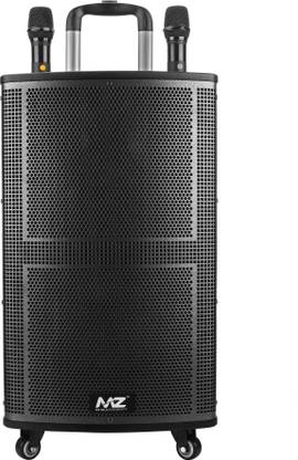 MZ M445SP (PORTABLE KARAOKE SPEAKER) Dynamic Thunder Sound with 2X Wireless Mic 500 W Bluetooth Party Speaker