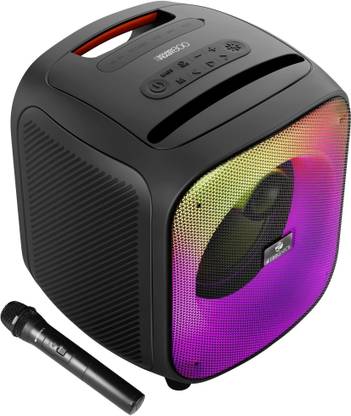 ZEBRONICS Sound Feast 800 (USPK 101), BTv5.3, RGB,TWS USB AUX, 9 Hours Playback 55 W Bluetooth Party Speaker (Black, Mono Channel)