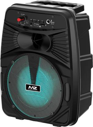 MZ M303 (PORTABLE KAROAKE SPEAKER)Dynamic Thunder Sound With Karaoke Mic 6.5 Inch 10 W Bluetooth Party Speaker