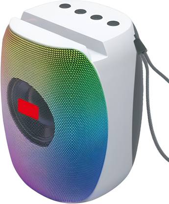 COREGENIX LM-168 8W Bluetooth Speaker, Long Playtime with USB, SD Card, AUX, FM, Call 8 W Bluetooth Party Speaker