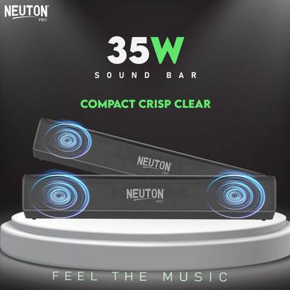 Neuton pro MUSIC BAR (PORTABLE HOME TV) Dynamic Thunder Speaker 35 W Bluetooth Soundbar