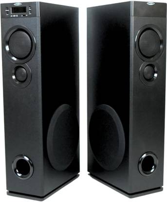 OSCAR Echo Tower 8 Floor Standing Tower Speakers, Dual Drivers with Subwoofer 160 W Bluetooth Party Speaker