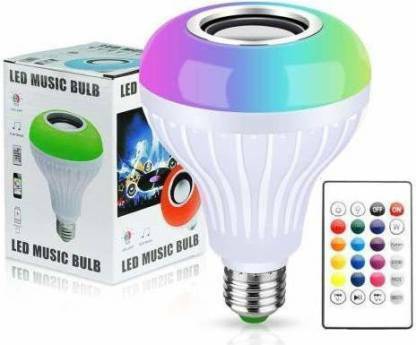 icall Dalco Multi Color Changing RBG Led Music Light Bulb||Bluetooth Music Bulb||Led For Party Home Decoration||Night Light Smart Bulb