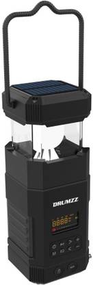 DRUMZZ Trek 800-14W Bluetooth Speaker,AM/FM,Lantern,Hand Crank,Solar,Flashlight,5000mAH 14 W Bluetooth Party Speaker