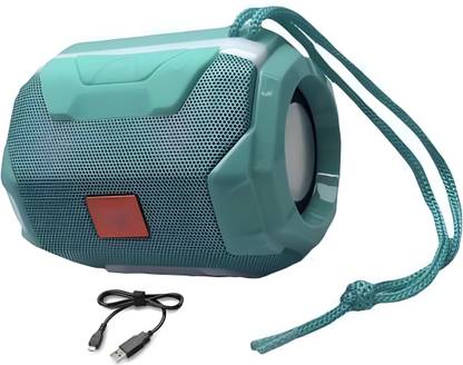 BVEXO PowerBass 5W Speaker: Big Sound, RGB Lights, Long-Lasting Battery 10 W Bluetooth Party Speaker