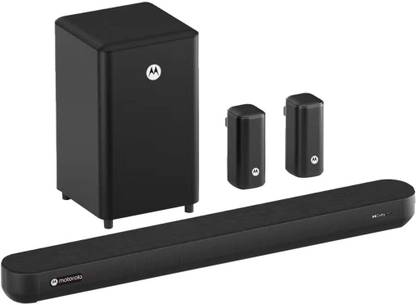 MOTOROLA AmphisoundX Dolby Atmos with Wireless Satellites 600 W Bluetooth Soundbar