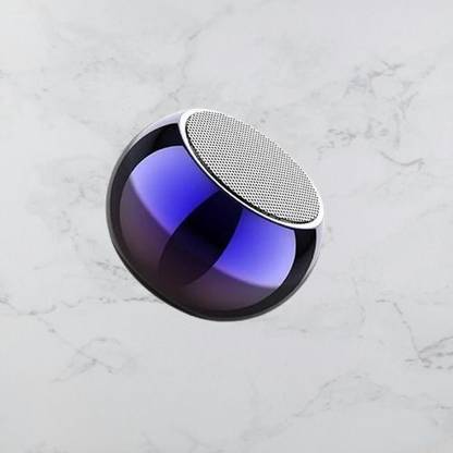 TechElectro Mini Wireless Bluetooth Speaker with Wireless Power Button Controlled with Alexa & Siri Assistant Smart Speaker