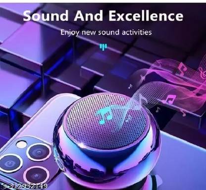 Prahar galaxy Mini Bluetooth Wireless Speaker with Google, Alexa & Siri Assistant 10 W Bluetooth Home Audio Speaker