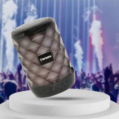 UPSARG Wireless Portable Bluetooth Speaker Deep Bass Led Flashings Light with Google Assistant Smart Speaker